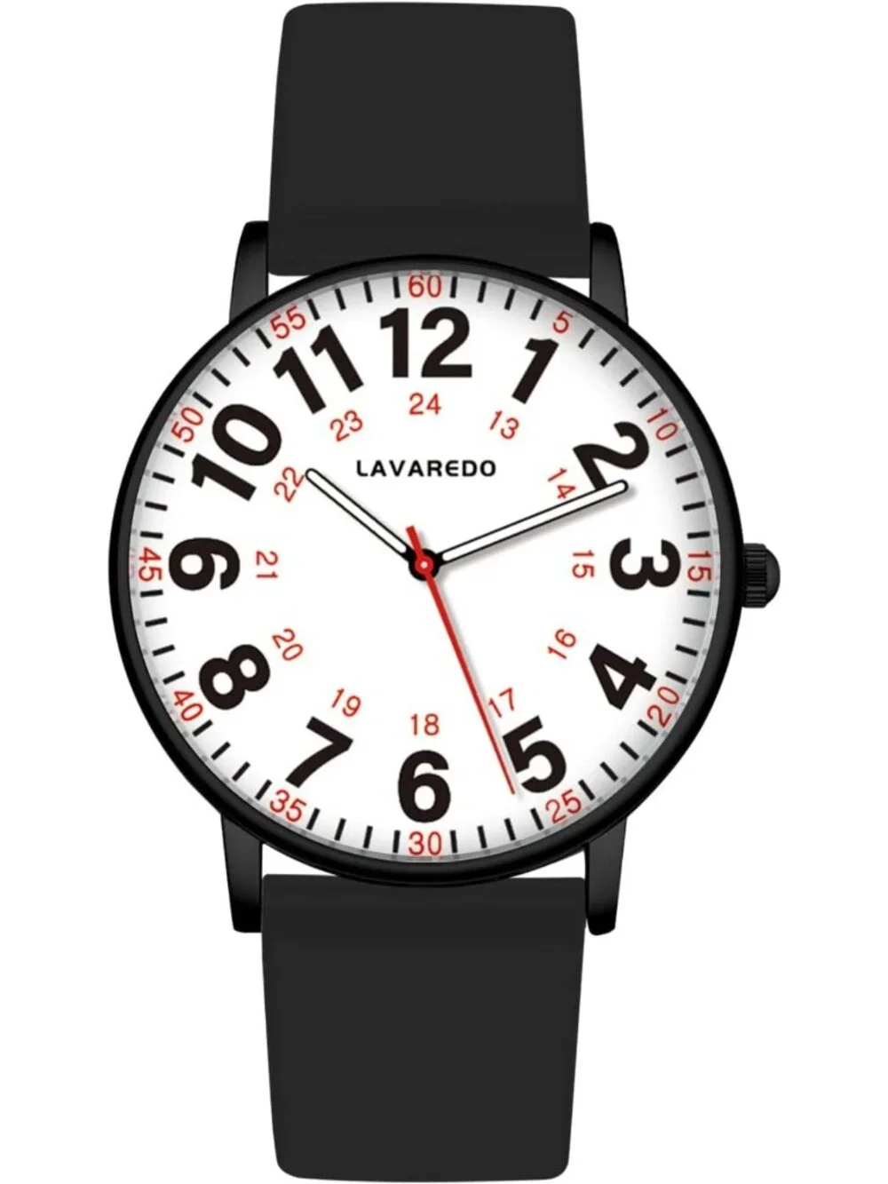 Luminous Nurse Watch for Women, Waterproof Japanese Quartz, Stylish Healthcare